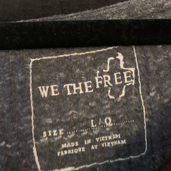 Free People sweater/thermal super soft!! - Picture 2 of 2